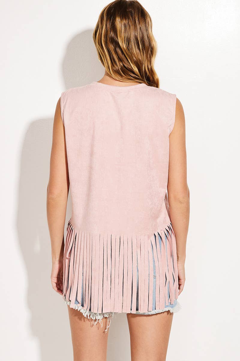 Phil Love – Tops – Mulher por atacado – T939G10691 - Camisola Decoração com Franjas com Bandeira Americana5