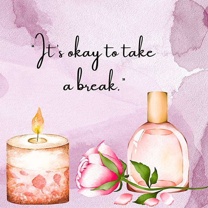 Het is oké om een pauze te nemen onderzetter voor wholesale door Ron Knight Entertainment, LLC