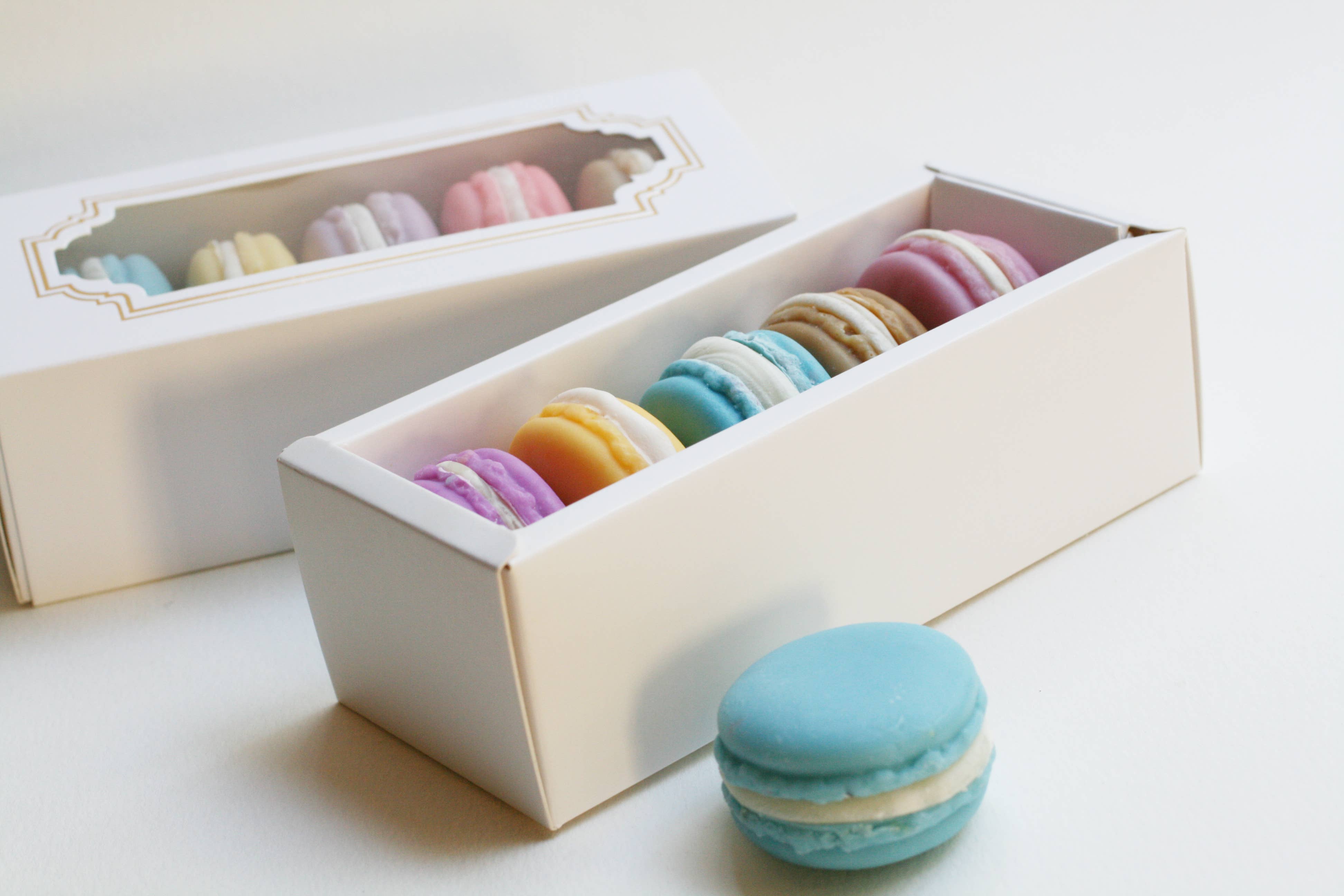 One Leaf Soap - Wholesale Gift Box - Macaron Soap Gift Box2