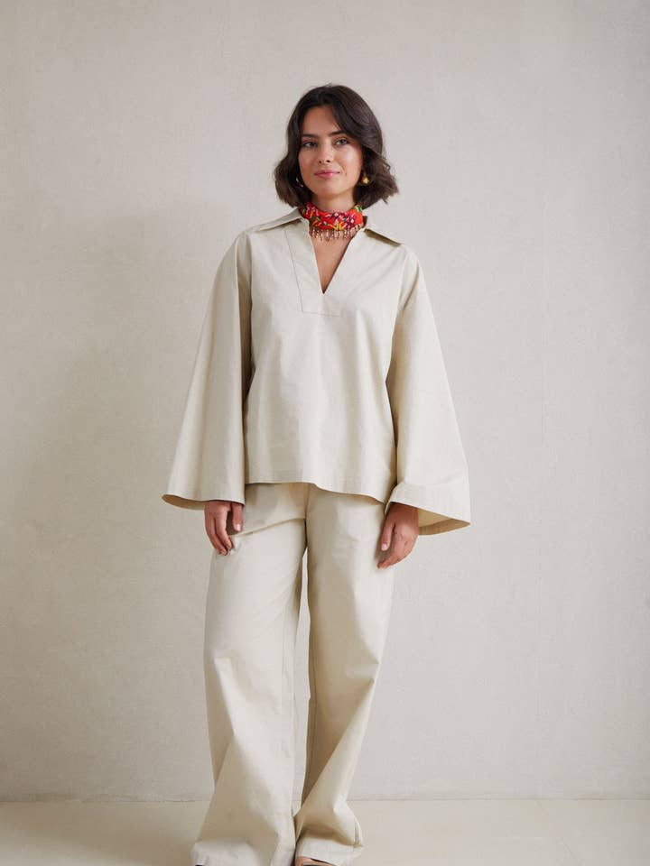 Brisa Poplin Shirt for wholesale by MEYME