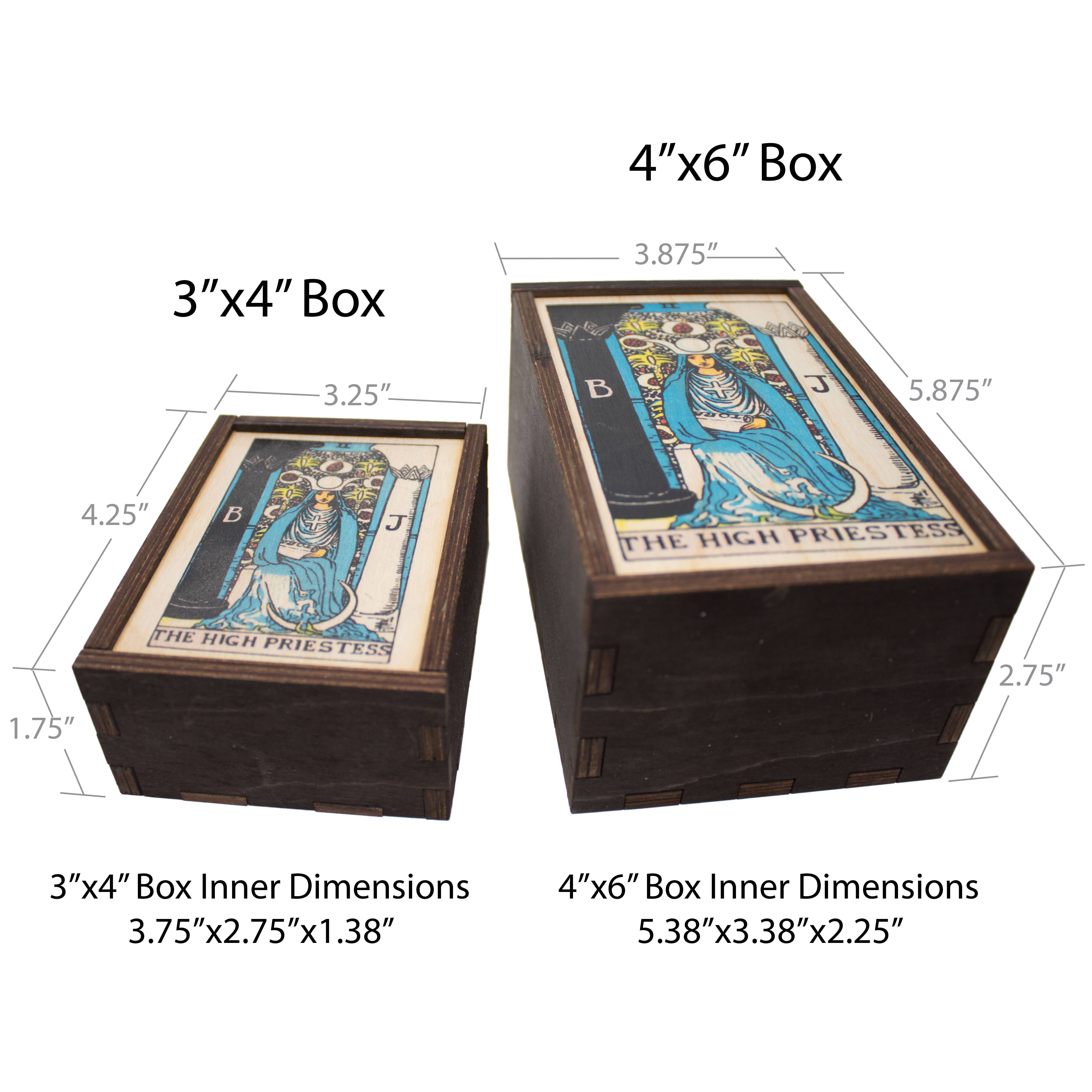 Most Amazing - Wholesale Decorative Box - Tarot - 2 - The High Priestess Full Color Stash Box2