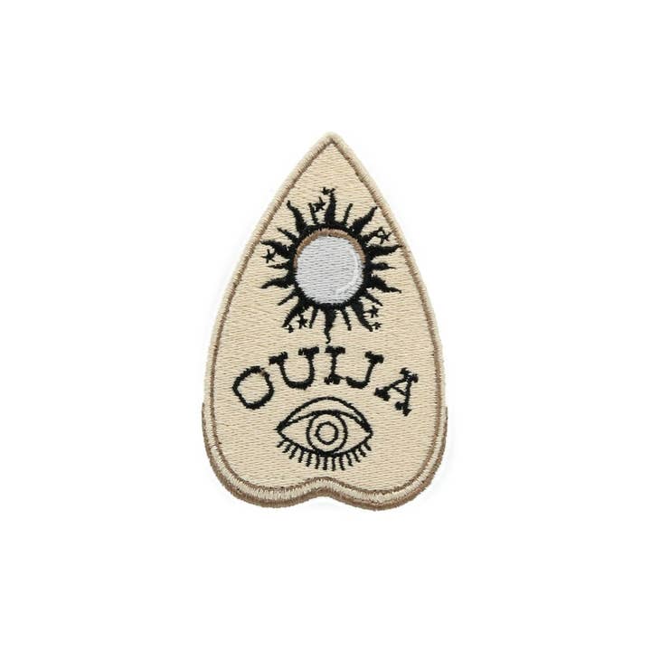 Project Pinup - Wholesale Patch - Ouija Planchette Gothic Iron On Embroidered Patch1