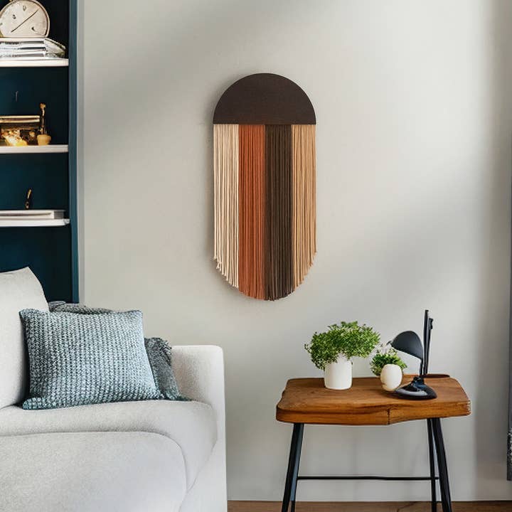 MinhandBros - Wholesale Tapestry/textile - Macrame Fiber Wall Hanging U1821