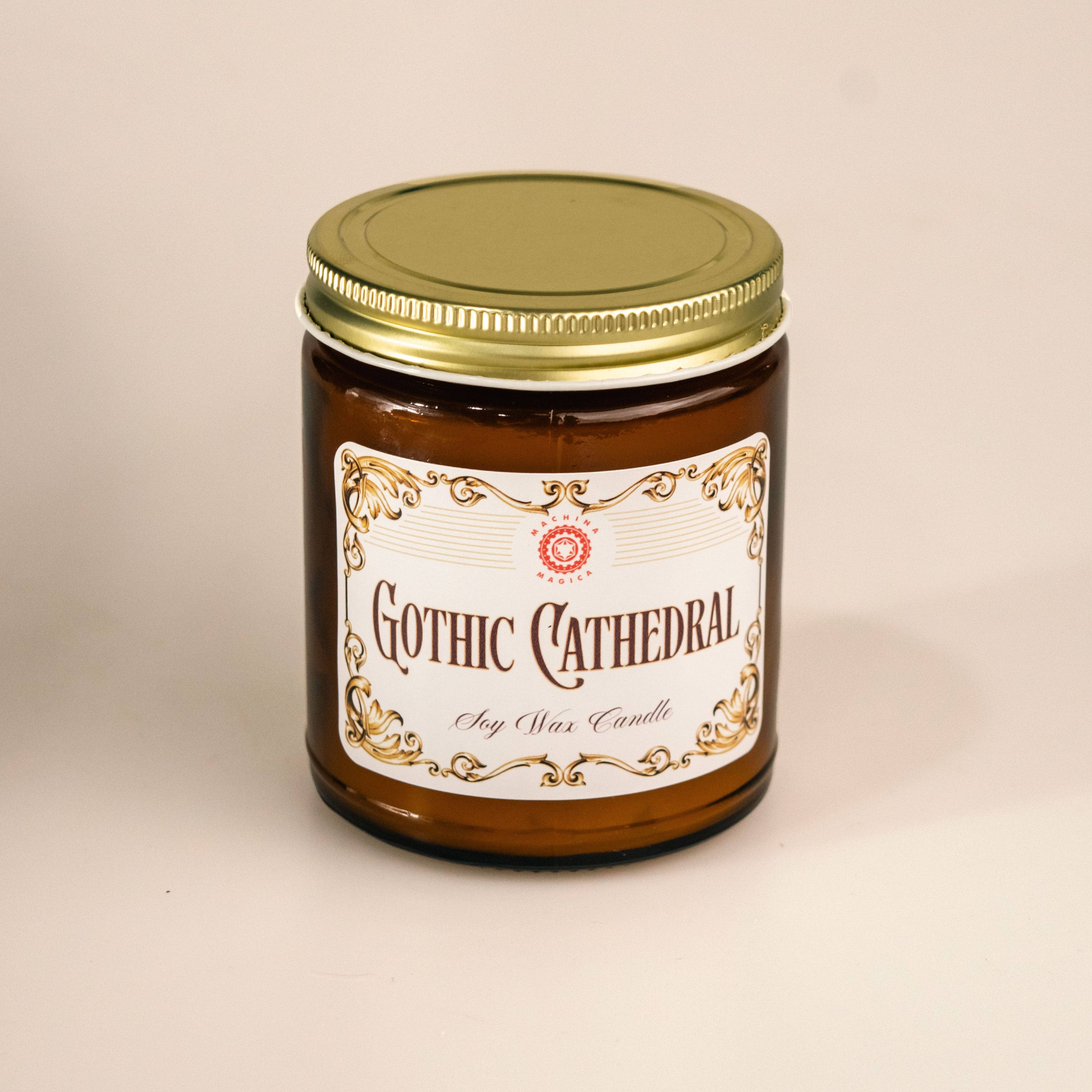 We Geek Together - Wholesale Jar/Filled Candle - Gothic Cathedral Candle3