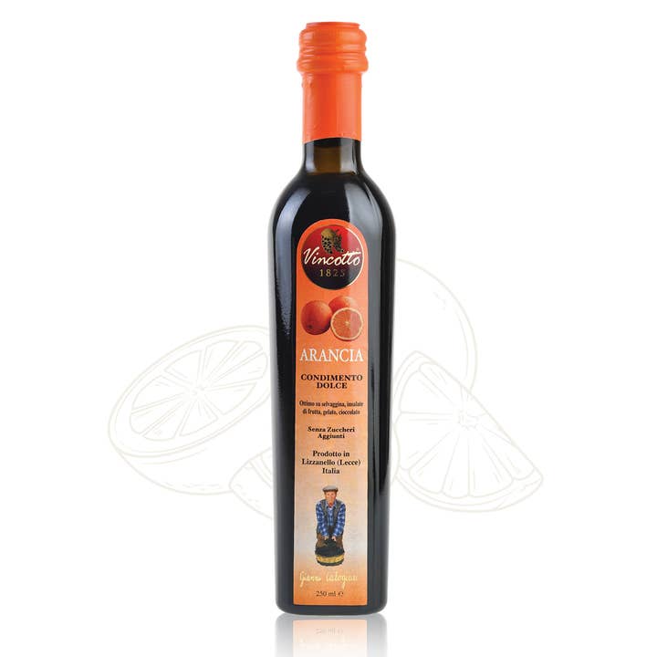 Vincotto Balsamico Gianni Calogiuri Azienda Agricola - Wholesale Vinegar - Vincotto all'Arancia - sweet balsamic dressing