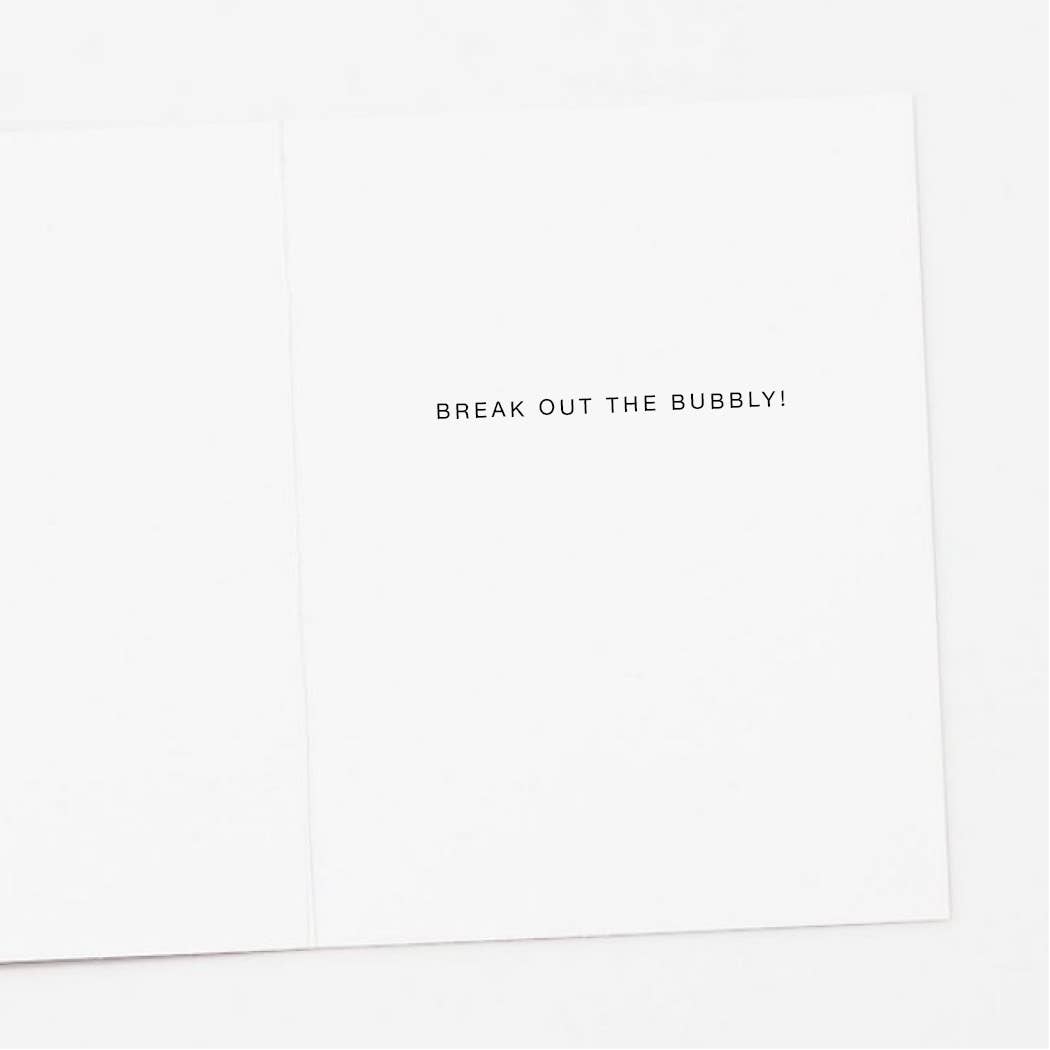 Apartment 2 Cards - Wholesale Congratulations Card - Champagne Congratulations Card1