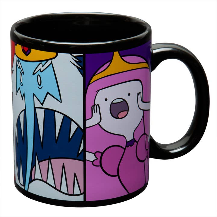 Adventure Time - Tazza da caffè con personaggi in lotta per la vendita all'ingrosso da parte di Official Store