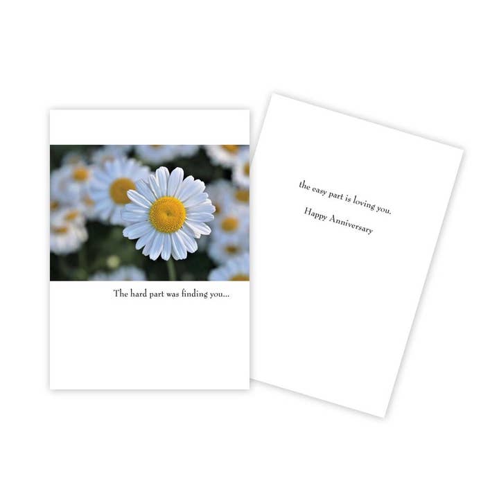 Daisy-jubileumkaart voor wholesale door Sun Day Greetings