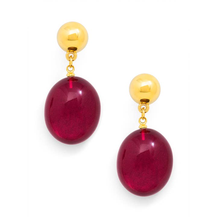 ZENZII Jewelry - Wholesale Dangle Earrings - Glistening Pebble Drop Earring
