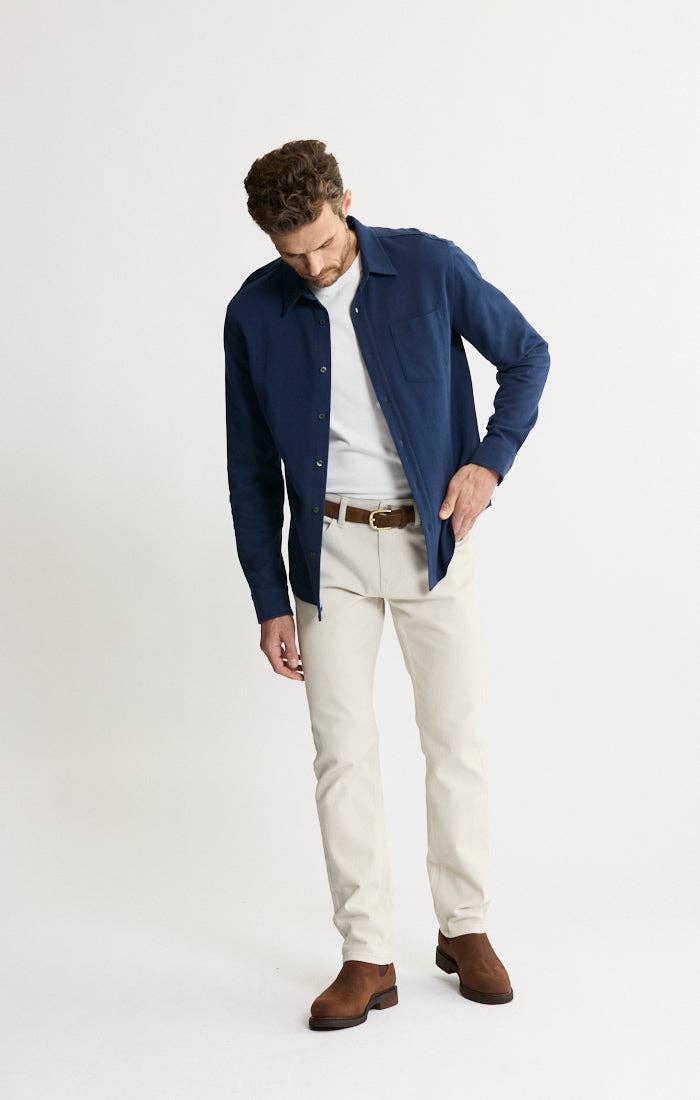 JACHS NY - Wholesale Button Down Shirt - Men's - Manor Long Sleeve Cotton Double Face Shirt3