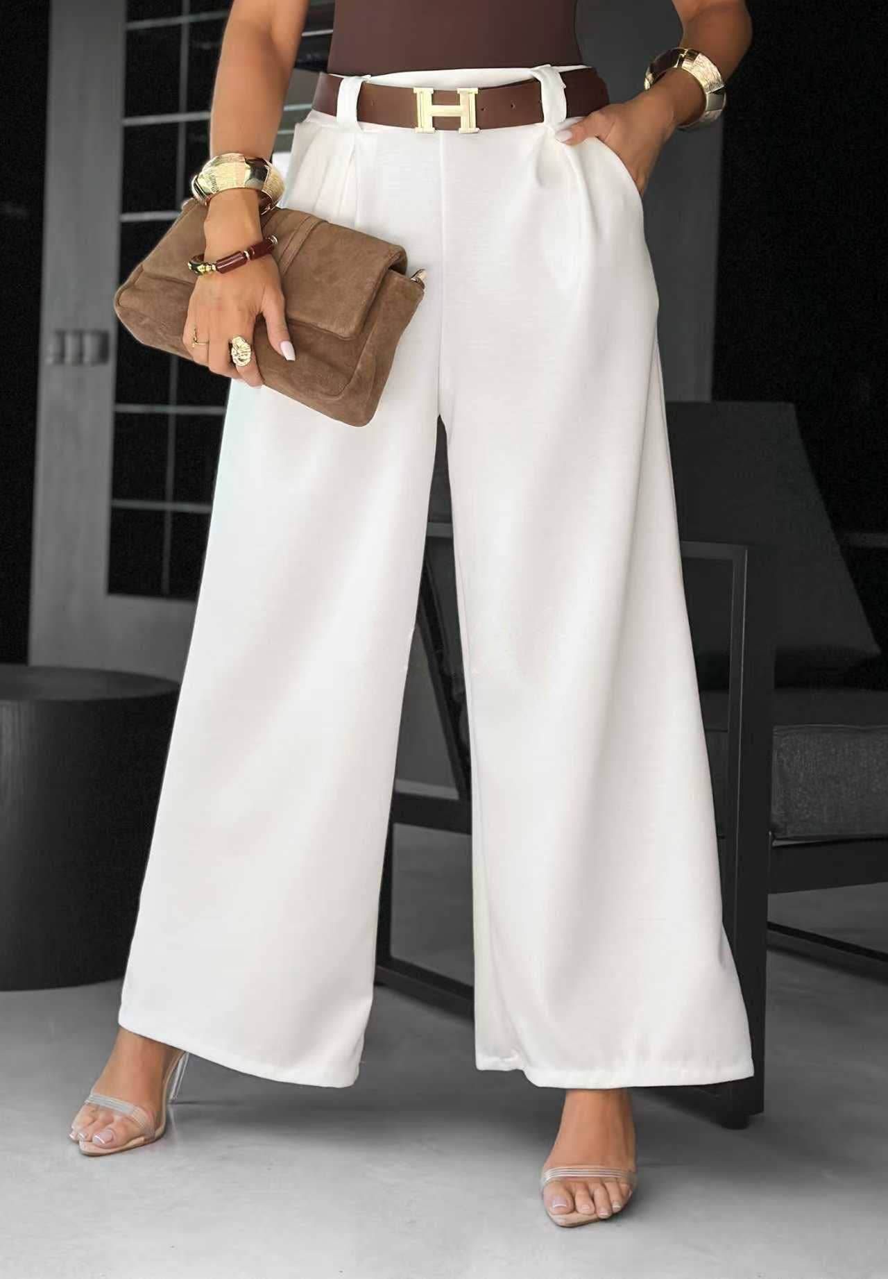 ESTEE BROWN - Venta al por mayor Peto - Mujer - Pantalón ancho de viscosa - 88176