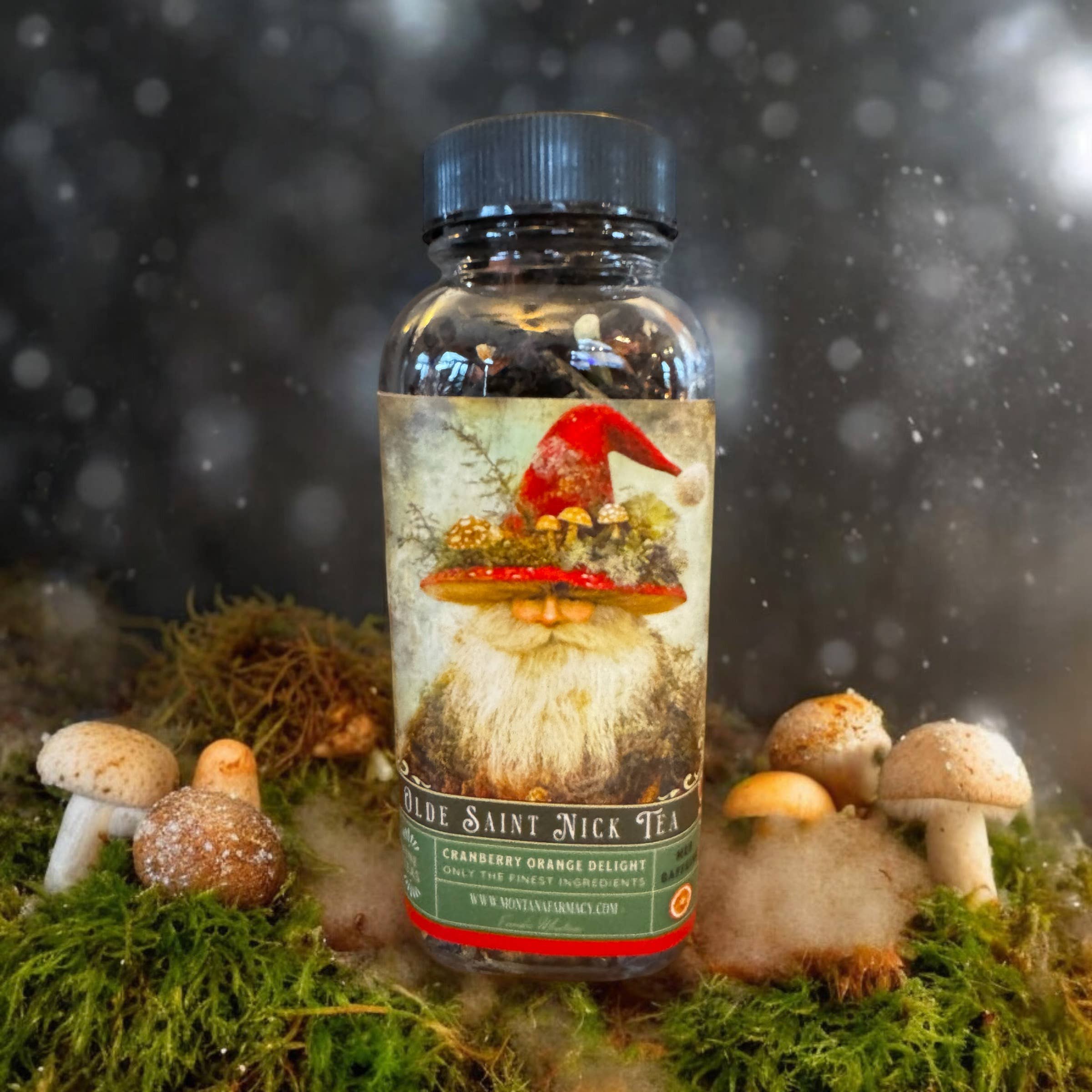 Montana Farmacy - Wholesale Loose Tea - Olde Saint mushroom Nick Vintage Victorian Christmas Tea 5