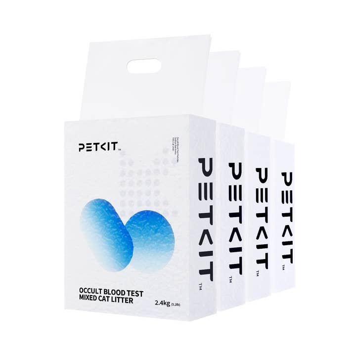 PETKIT - Wholesale Cat Litter - Occult Blood Test Unscented Clumping Tofu Cat Litter-4 Bags