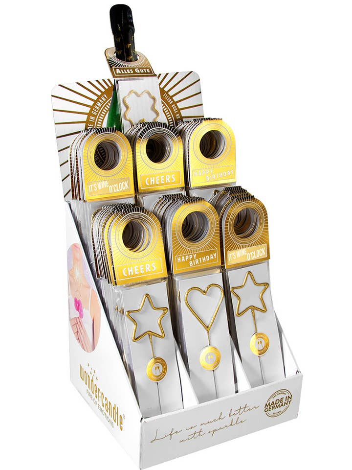 Bottle tag Assortment - Wondercandle® classic pour la vente par Wondercandle