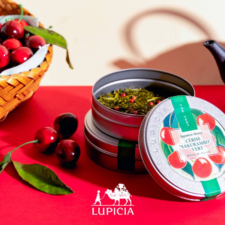 CHERRY SAKURAMBO GREEN - Japanse groene thee met kers voor wholesale door LUPICIA
