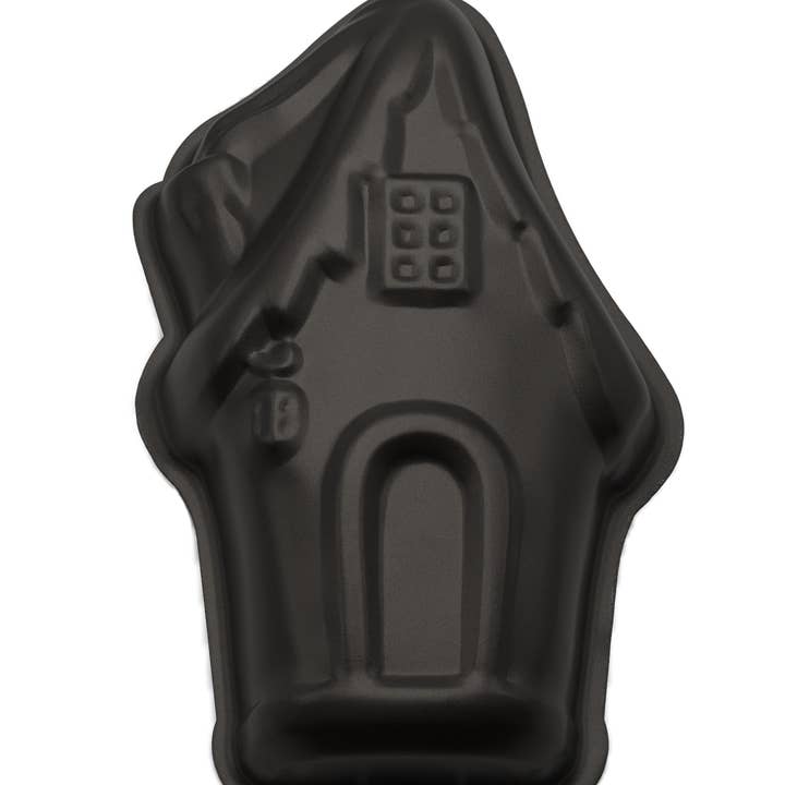 Black Christmas House Cake Pan - Christmas Baking Mold for wholesale on Faire0