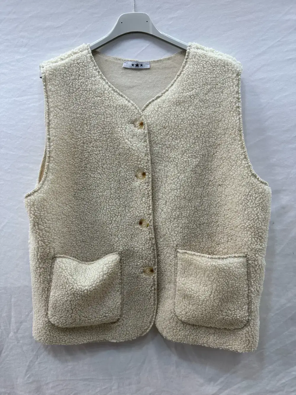 Mimi & Gogo - Vente Veste sans manches – femme - Gilet moumoute sans manches @6108_GiMoumoute6