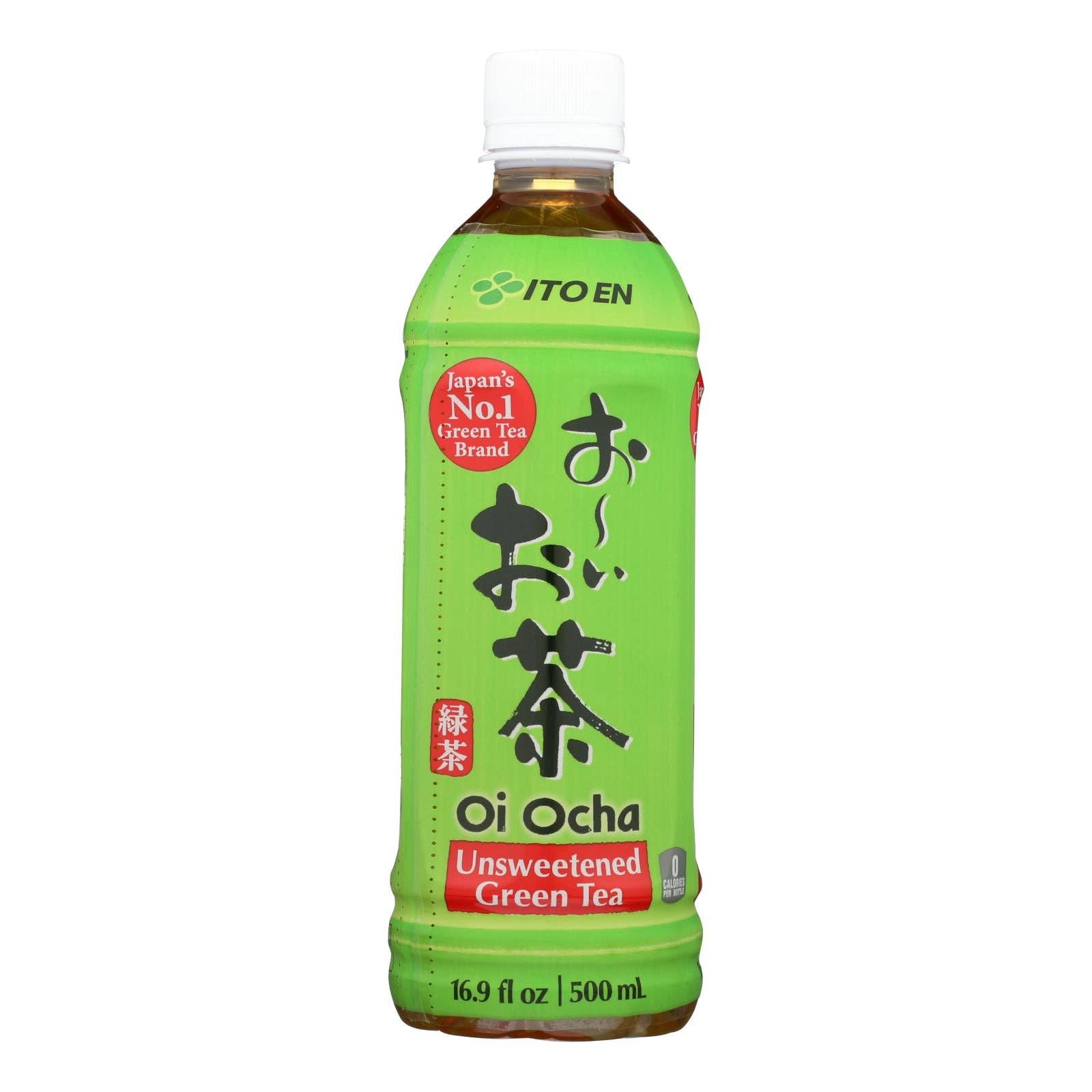 Ware Spark - Wholesale Health/Detox Tea - Ito En Oi Ocha Unsweetened Japanese Green Tea - Case Of 12 - 16.9 Oz0