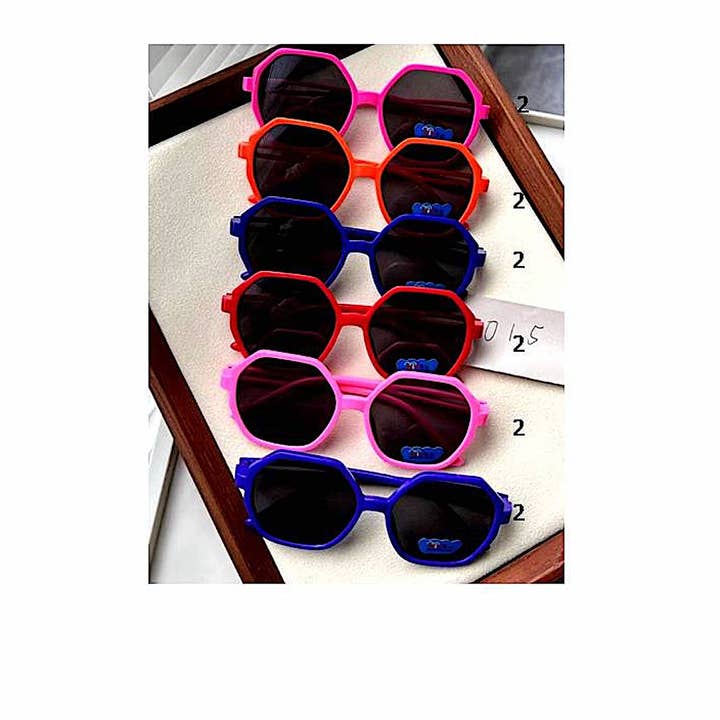 Atlas Fashion - Wholesale Sunglasses - Kids - Kids Hexagon Sunglasses1