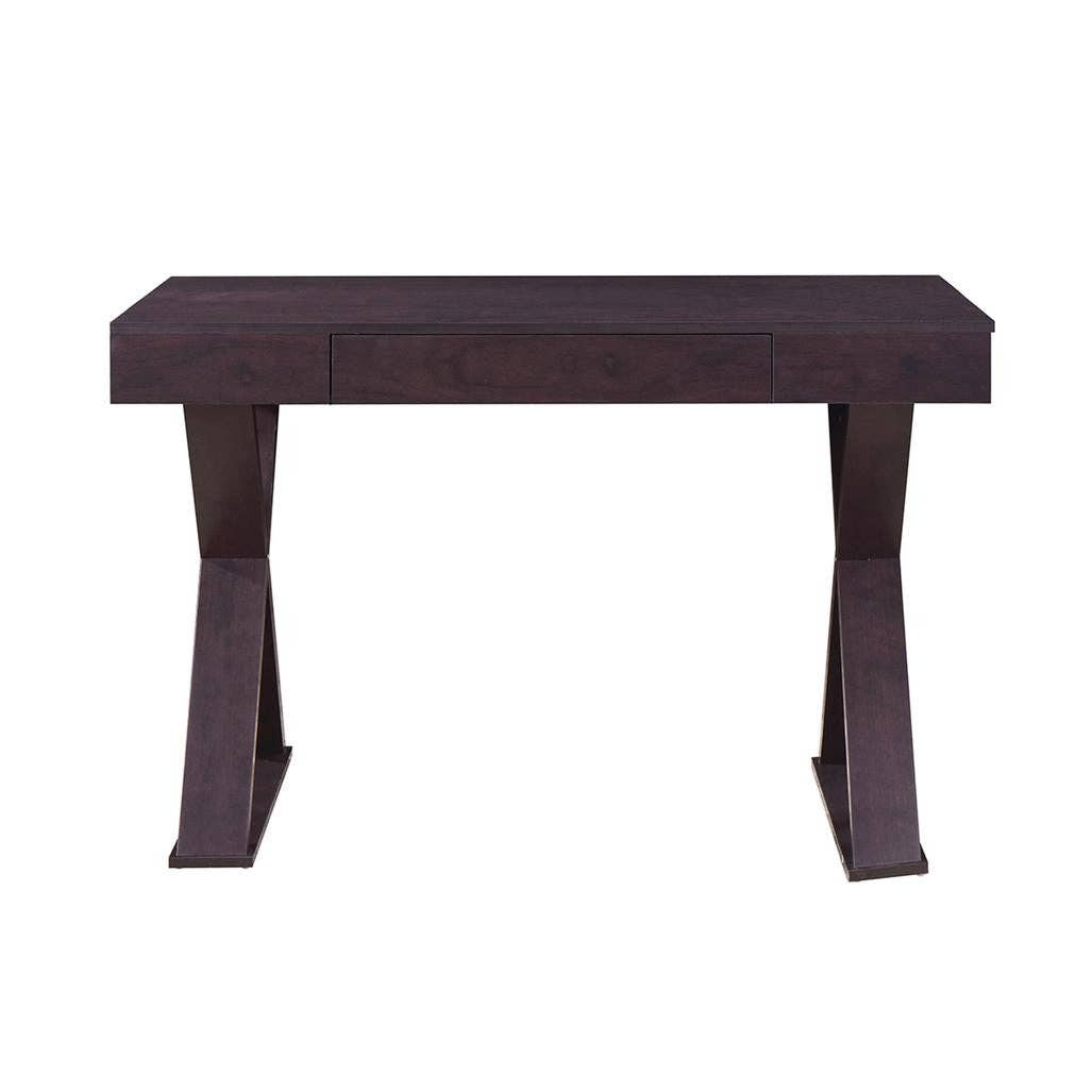 Espresso Trendy Writing Desk with Drawer for wholesale on Faire4