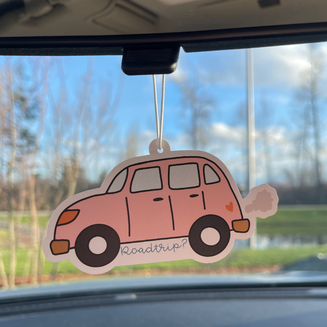 Just Be Kind Co. - Wholesale Car Freshener - Women's - Roadtrip? - Car Air Freshener - New Car Scent0
