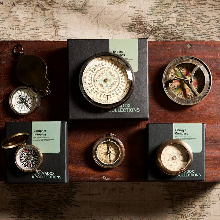 Paradox Collections - Wholesale Navigational Compass - Bronze Sundial Compass
