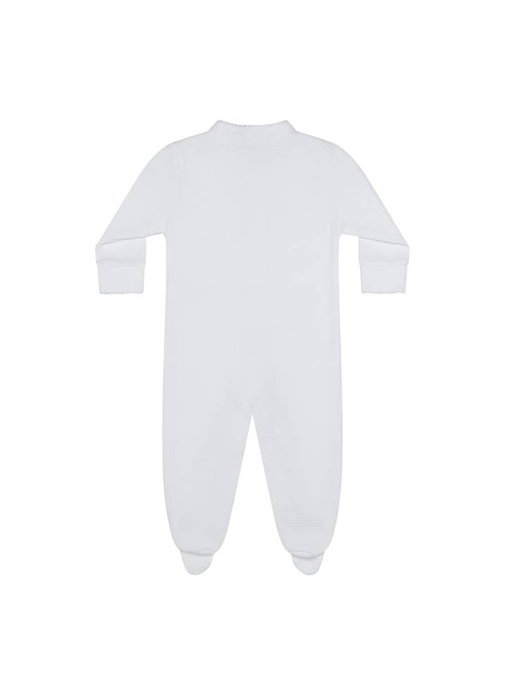 Nellapima - Wholesale Jumpsuit - Baby - White Bubble Baby Footie
