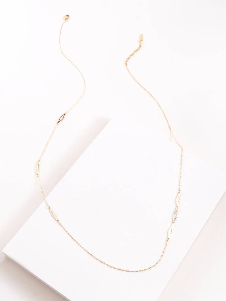 Diamonds Are Forever Necklace (14K) for wholesale by Lovoda