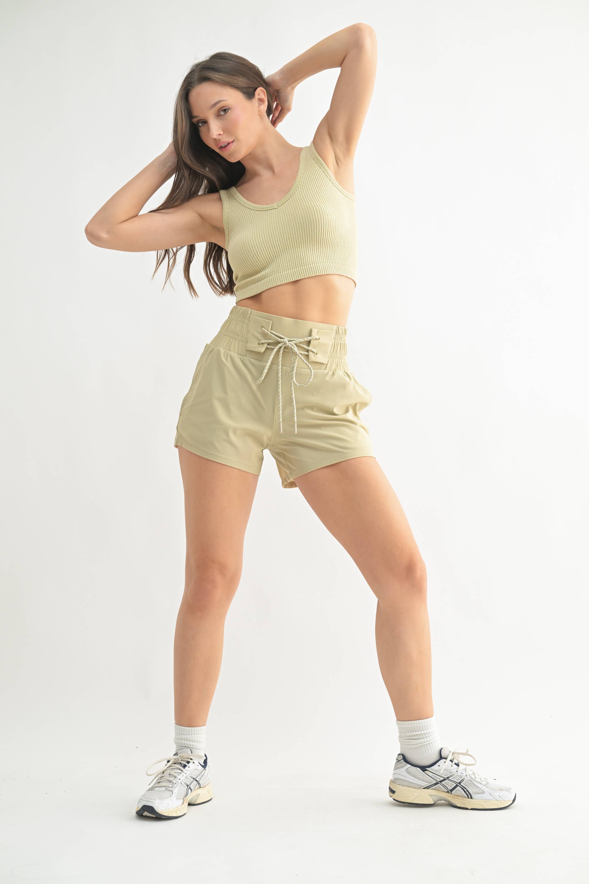 Mono B - Wholesale Tanktop - Dames - Geribbelde naadloze cropped tanktop51