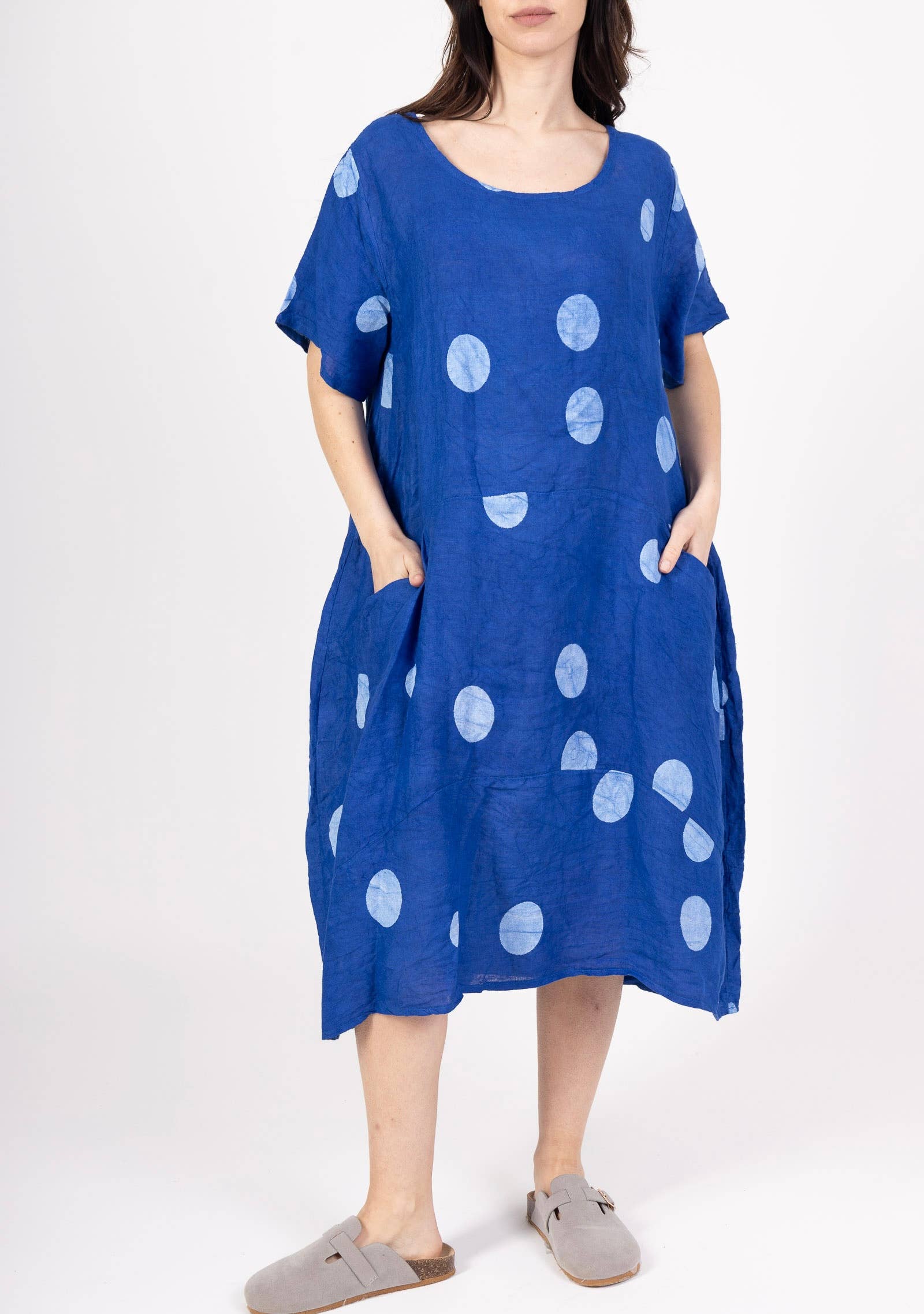 LINEN & COTTON HOUSE - Wholesale Dress - Women's - LINEN DRESS. 17600 SPRING SUMMER CLOTHING50