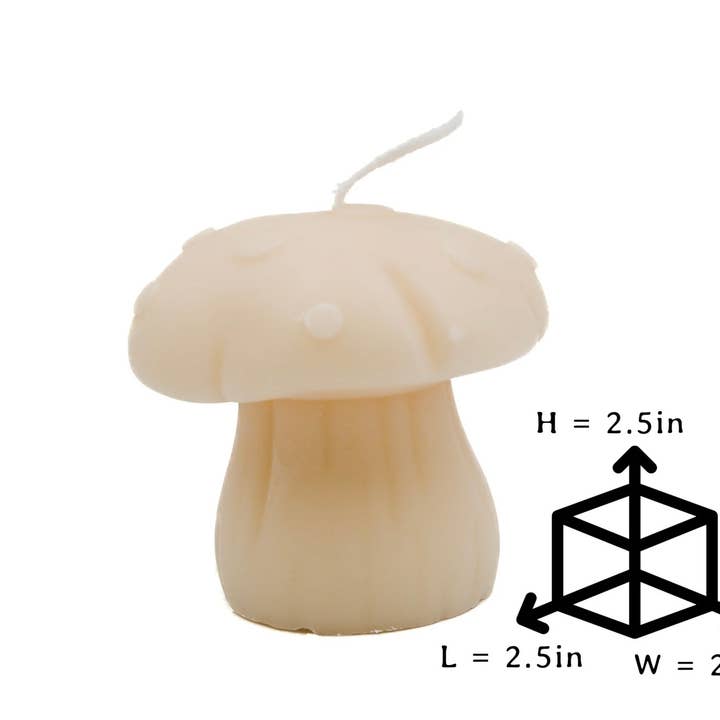 A Pleasant Thought - Wholesale Novelty candle - MUSHROOM CANDLE | PILLAR5