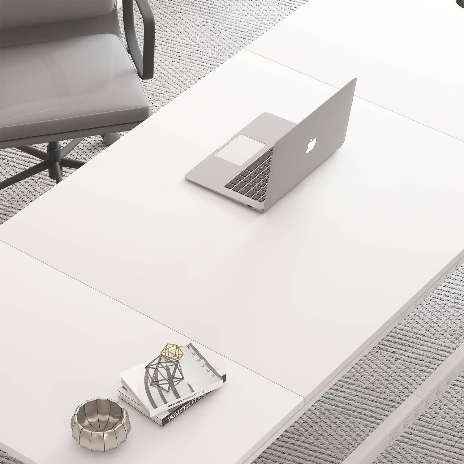 Large White 70 Inch Computer Desk For Home Office Study for wholesale on Faire5