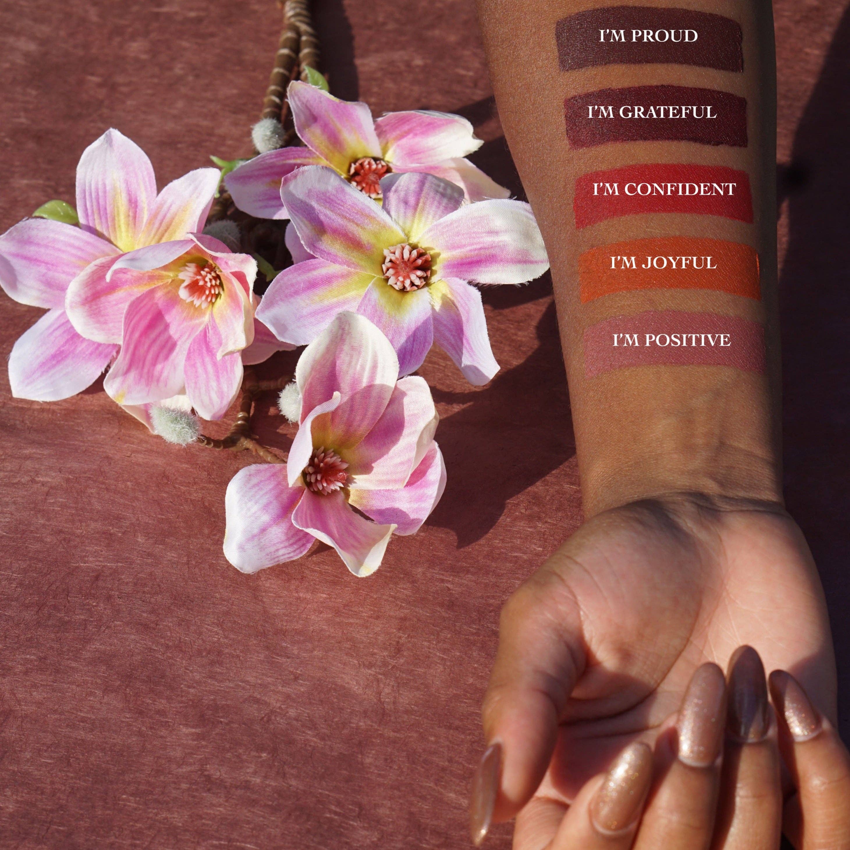 MELAYCI – wholesale Läppstift – Silkeslen sammetsläppstift med komfort – I'M GRATEFUL6