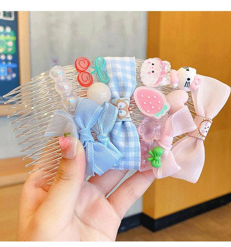 KiddieKickz - Wholesale Hair Clip - Kids - Children's Hairpin Comb Girl's Headdress 3pcs/set13