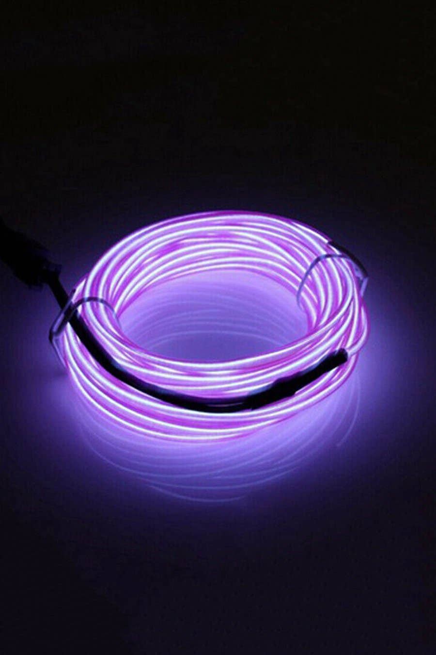 Lila 6ft EL Wire Neon sträng ljus - lila för wholesale på Faire0