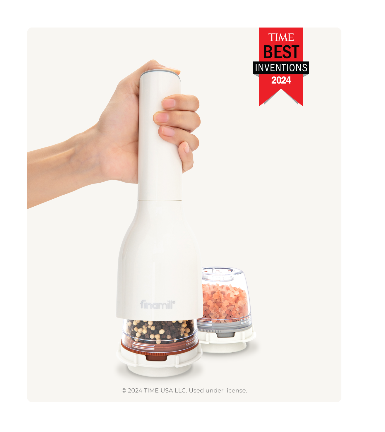 FinaMill - Wholesale Spice Mill - FinaMill Classic Battery - 1 Everyday Pod, 1 Pepper Pod2