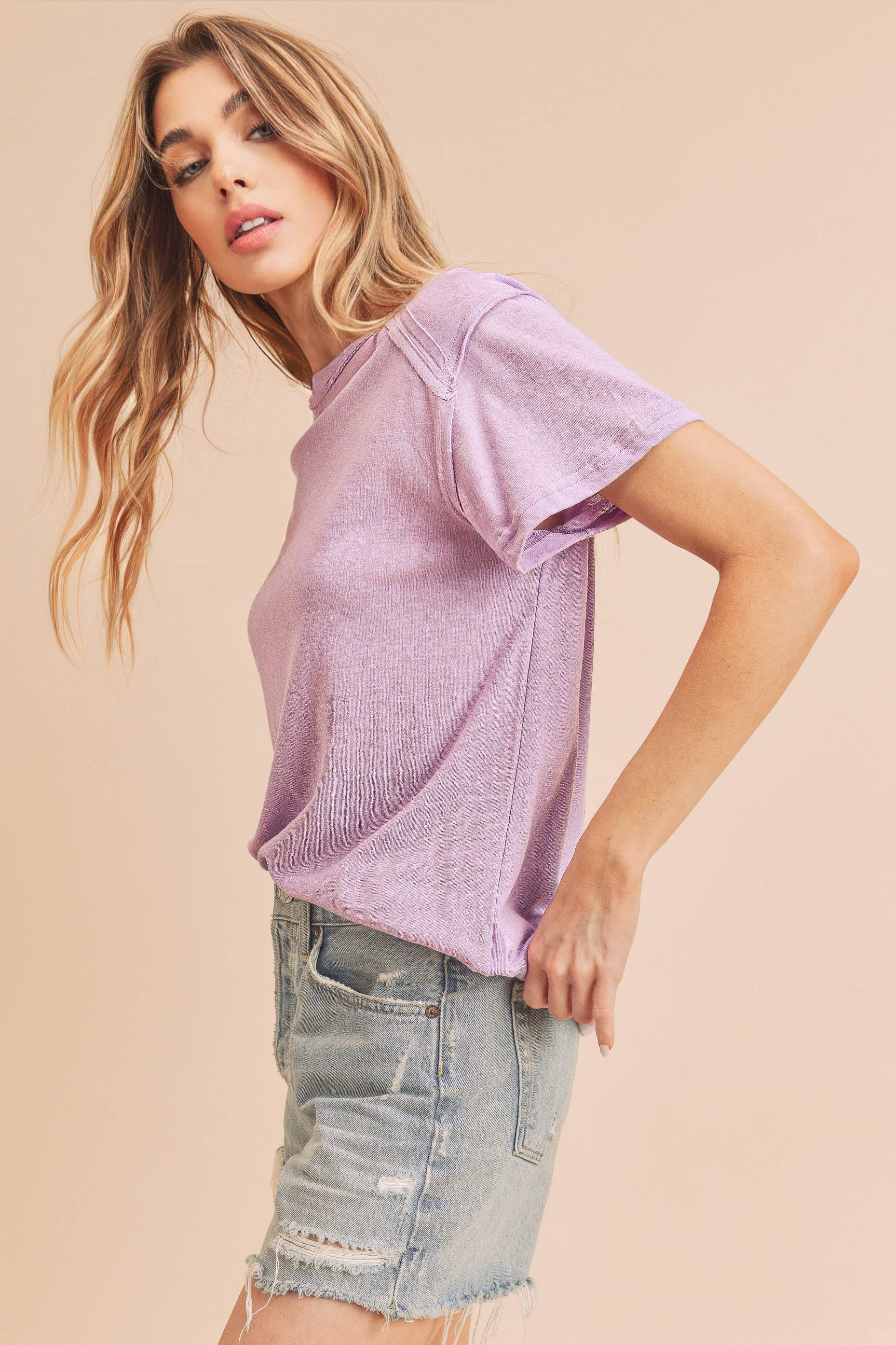 AEMI + CO - Wholesale T-Shirt - Women's - 847AN Junie Top 225