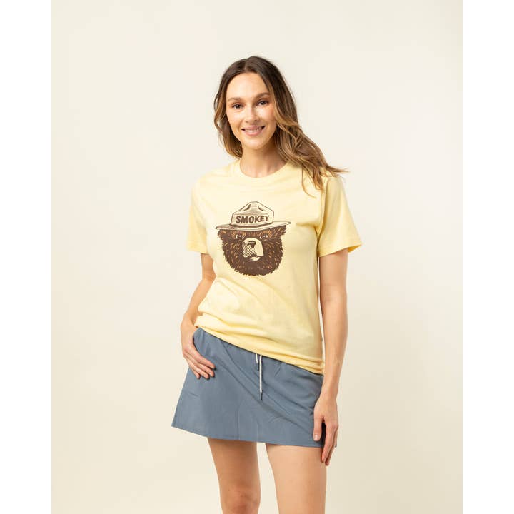 The Landmark Project - Wholesale Screen Printed T-Shirt - Unisex - Smokey Bear Logo Unisex Short Sleeve Tee1