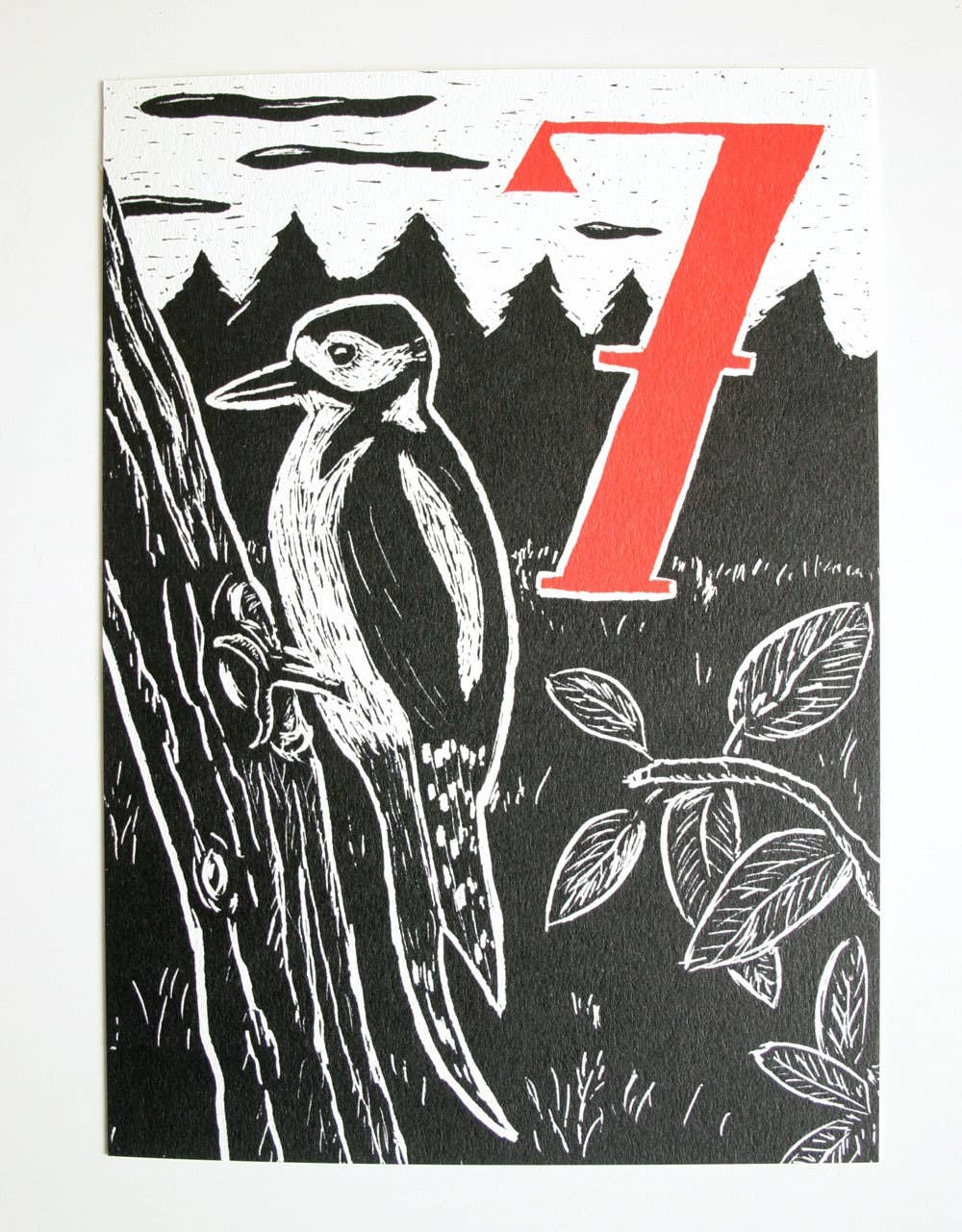 Katja Rub - Wholesale Birthday Card - Postcard Woodpecker, Birthday Card for Children, Forest Animal3