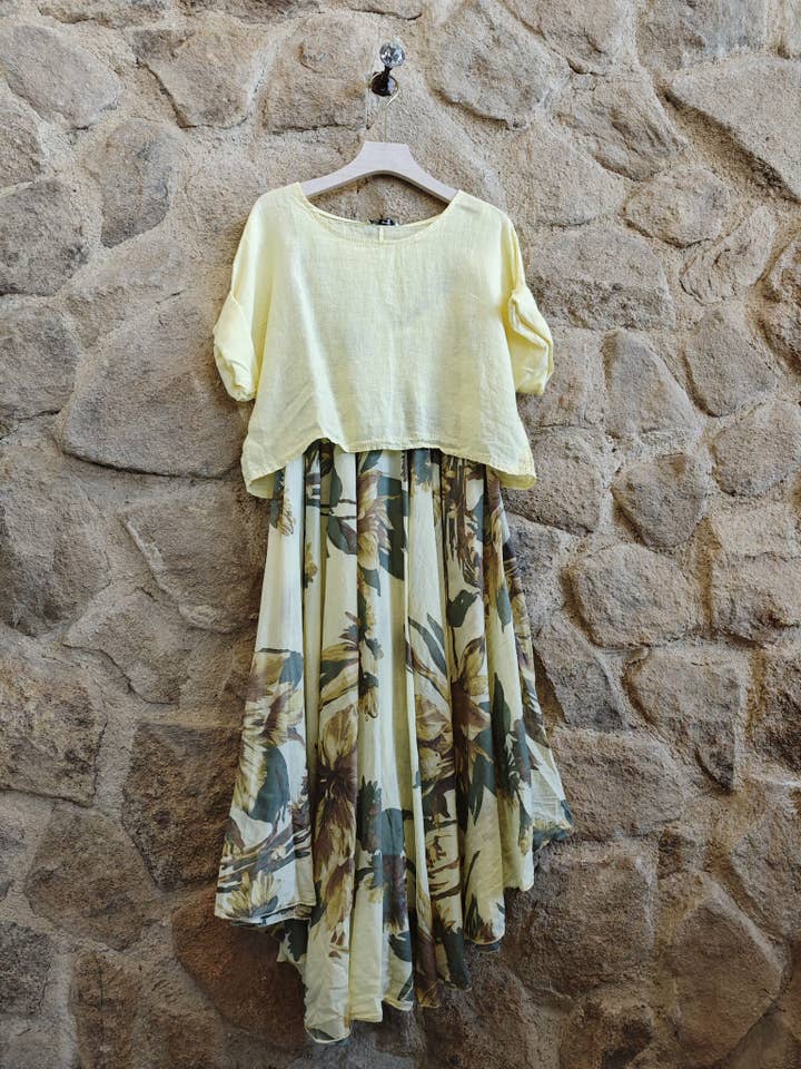 REF 6190 ENSEMBLE DE DEUX PIÈCES LIN 100 % pour la vente par Linen & More