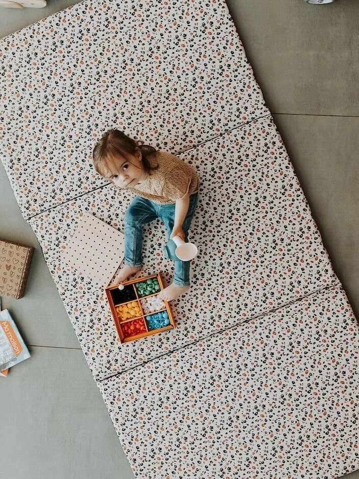 Vandtæt leopard motorikmåtte for engroshandel hos Manufacture des bébés français