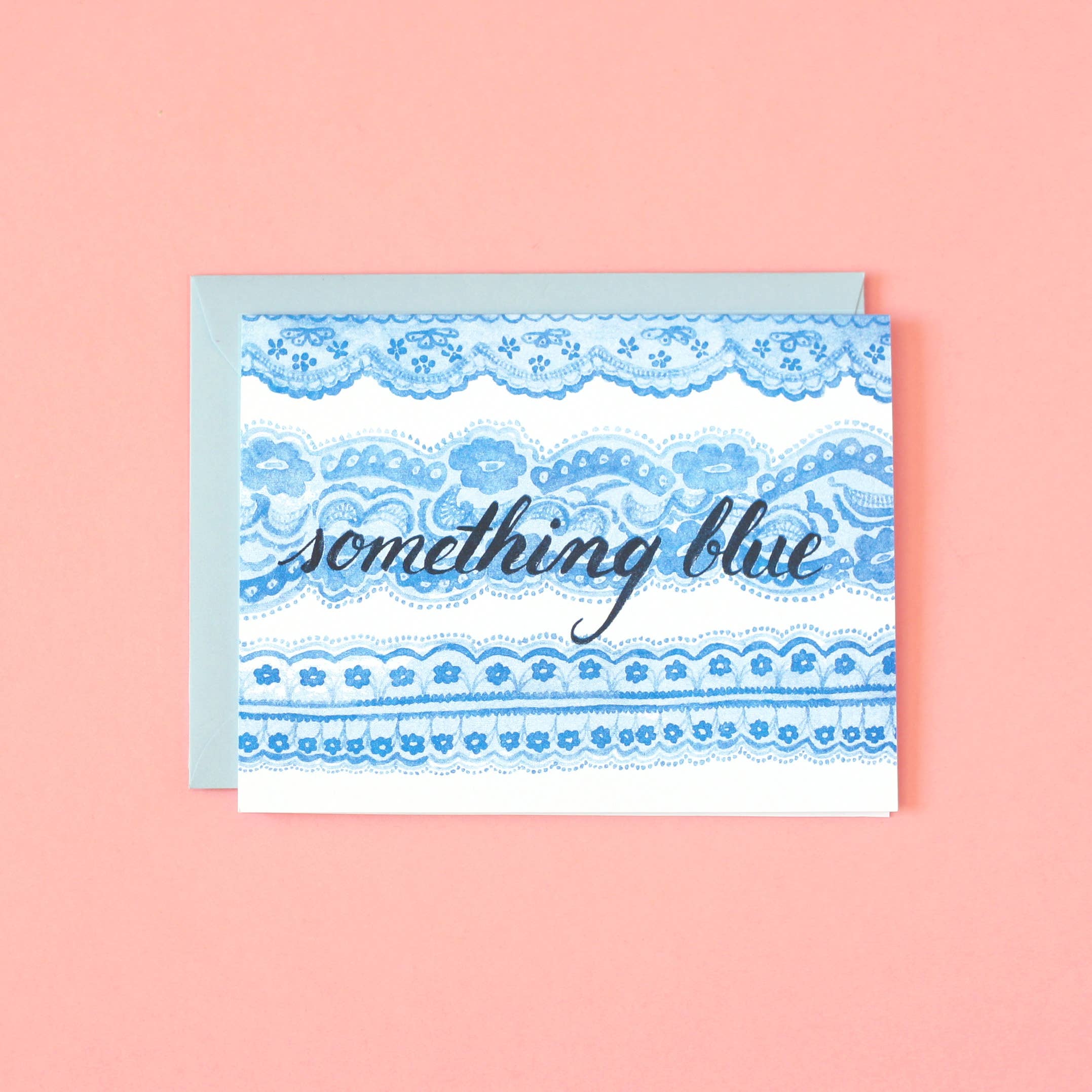 REMOVED BRAND - Wholesale Baby Card - Something Blue Card    0