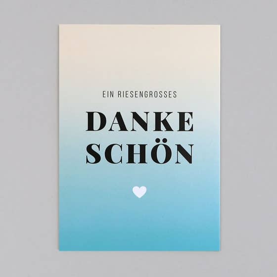 Postkort Polly tak for engroshandel hos Kunst an Papier