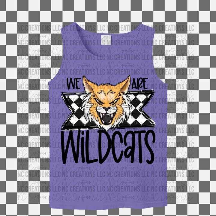 We Are Wildcats Mascot Wholesale for wholesale by NC Creations