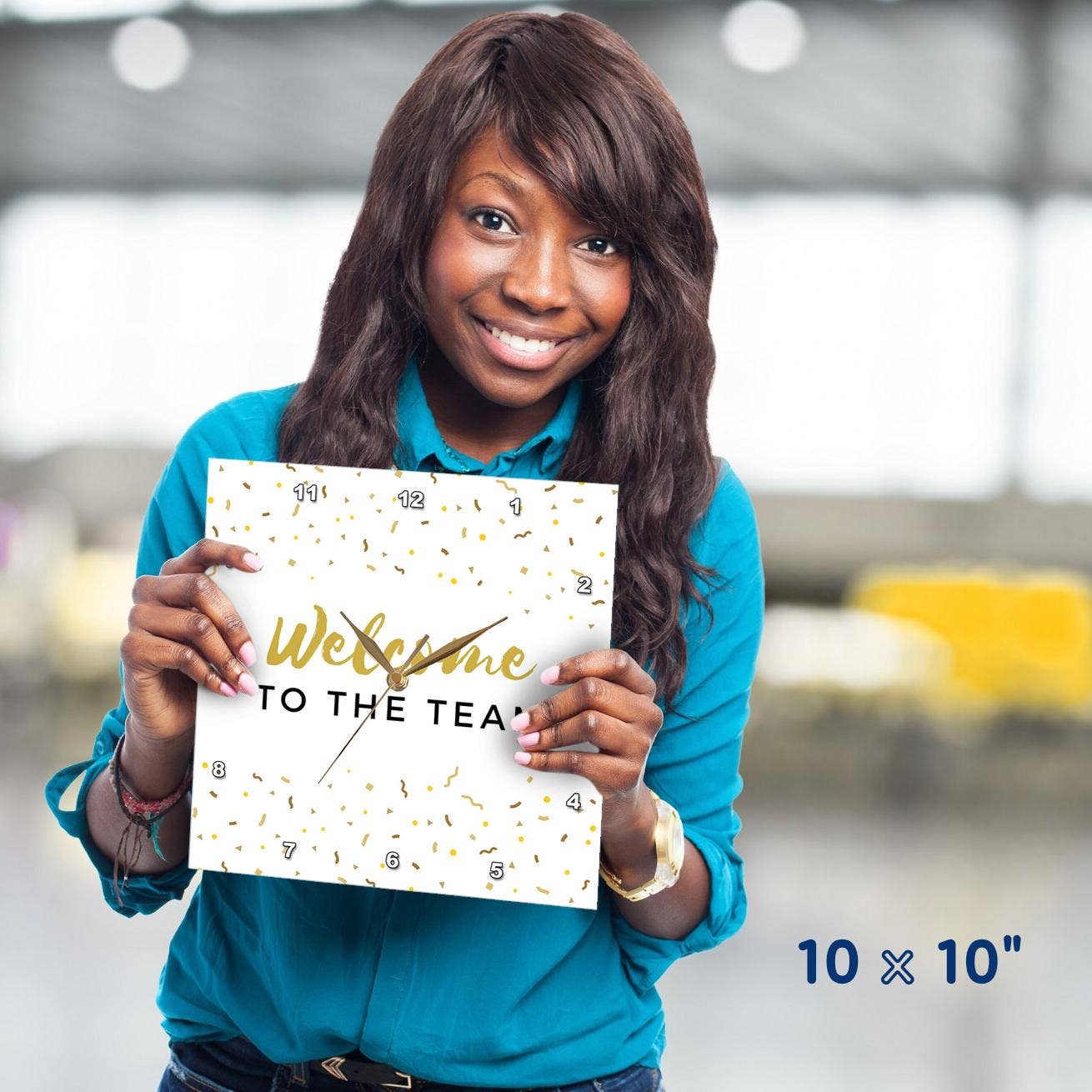 3dRose – Engroshandel Vægur – 3dRose, Velkommen til teamet kontorarbejde kollega ny jobgave til medarbejdere personale, vægur7