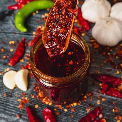 ZinDrew Chili – Großhandel Chilisoße – Zindew Crunchy Knoblauch-Chiliöl - OG Batch3