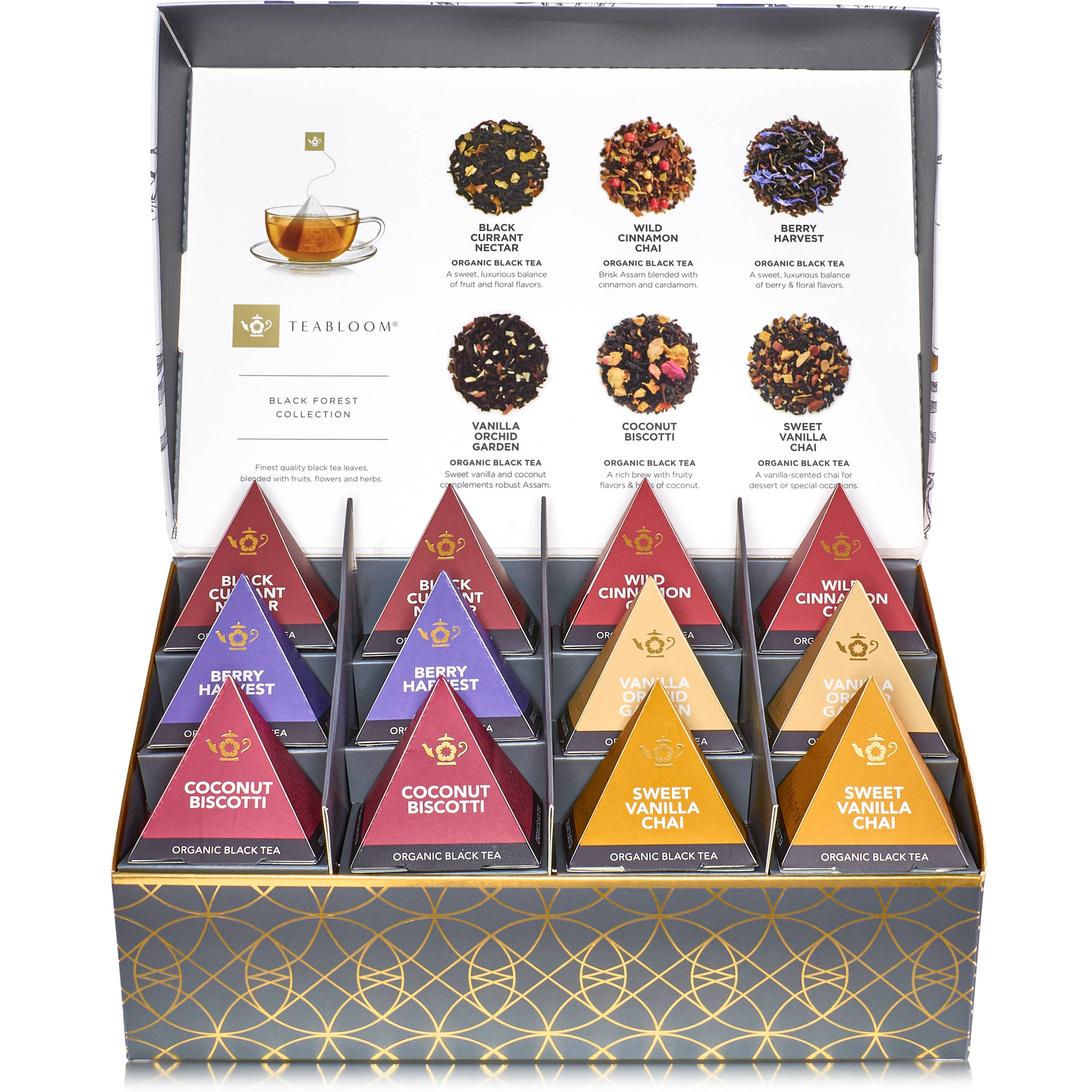 Teabloom - Wholesale Tea Bags - Teabloom Black Forest Presentation Box1