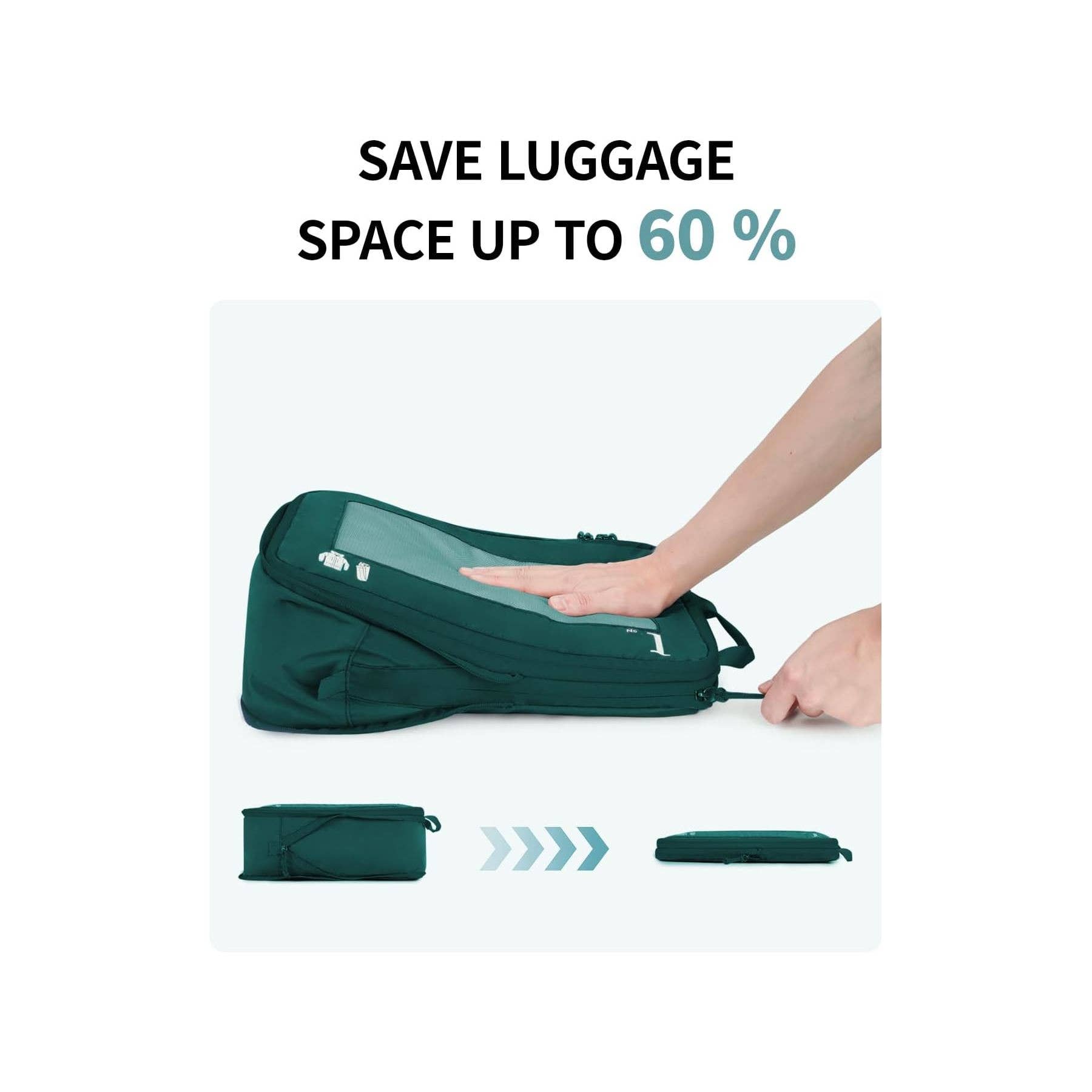 NARWEY INC - Wholesale Packing Cube - 5 Set Compression Packing Cubes for Suitcases Organiser Bags55