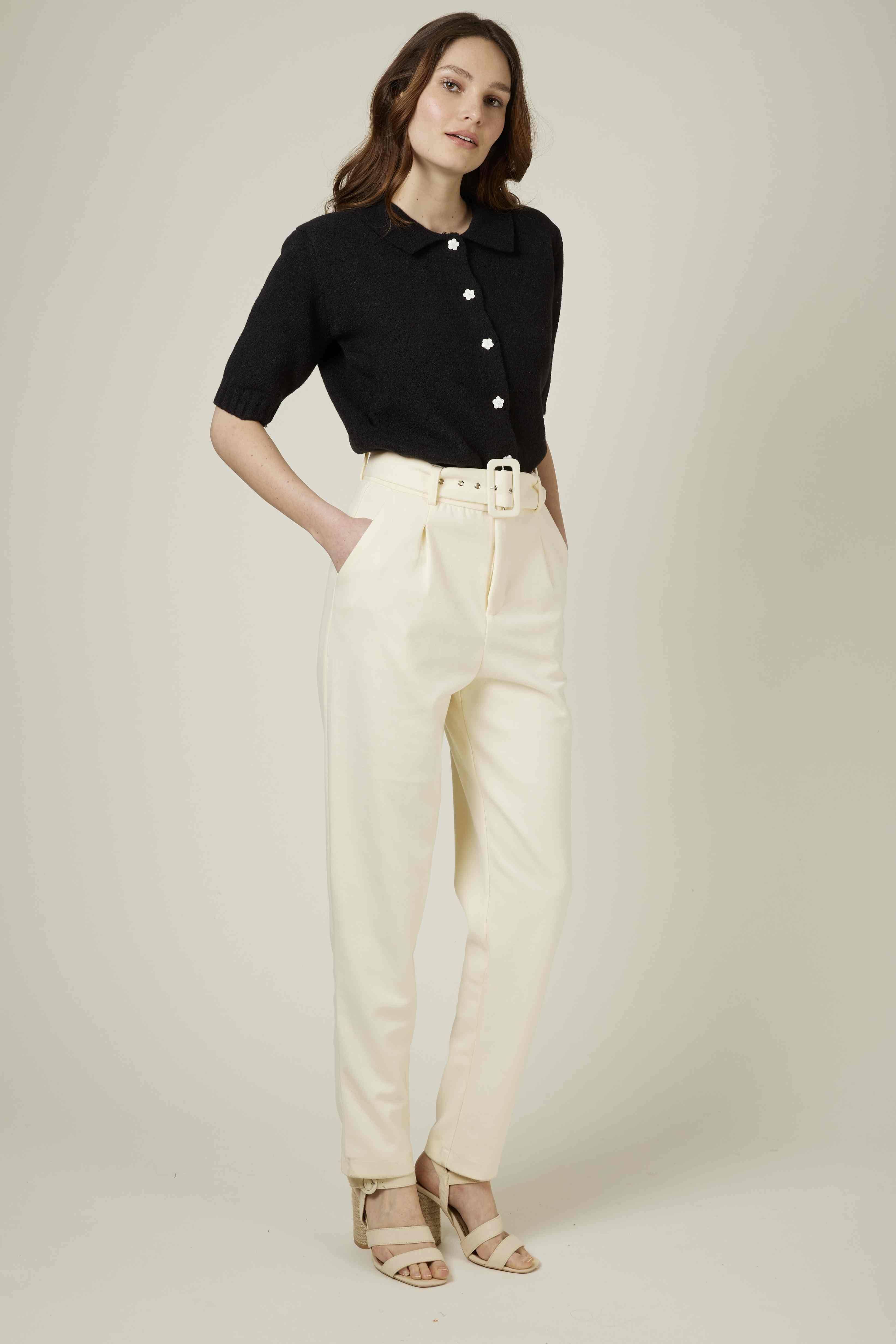 Andy & Lucy - Wholesale Pants - Women's - BRIANNA - Trousers with belt17