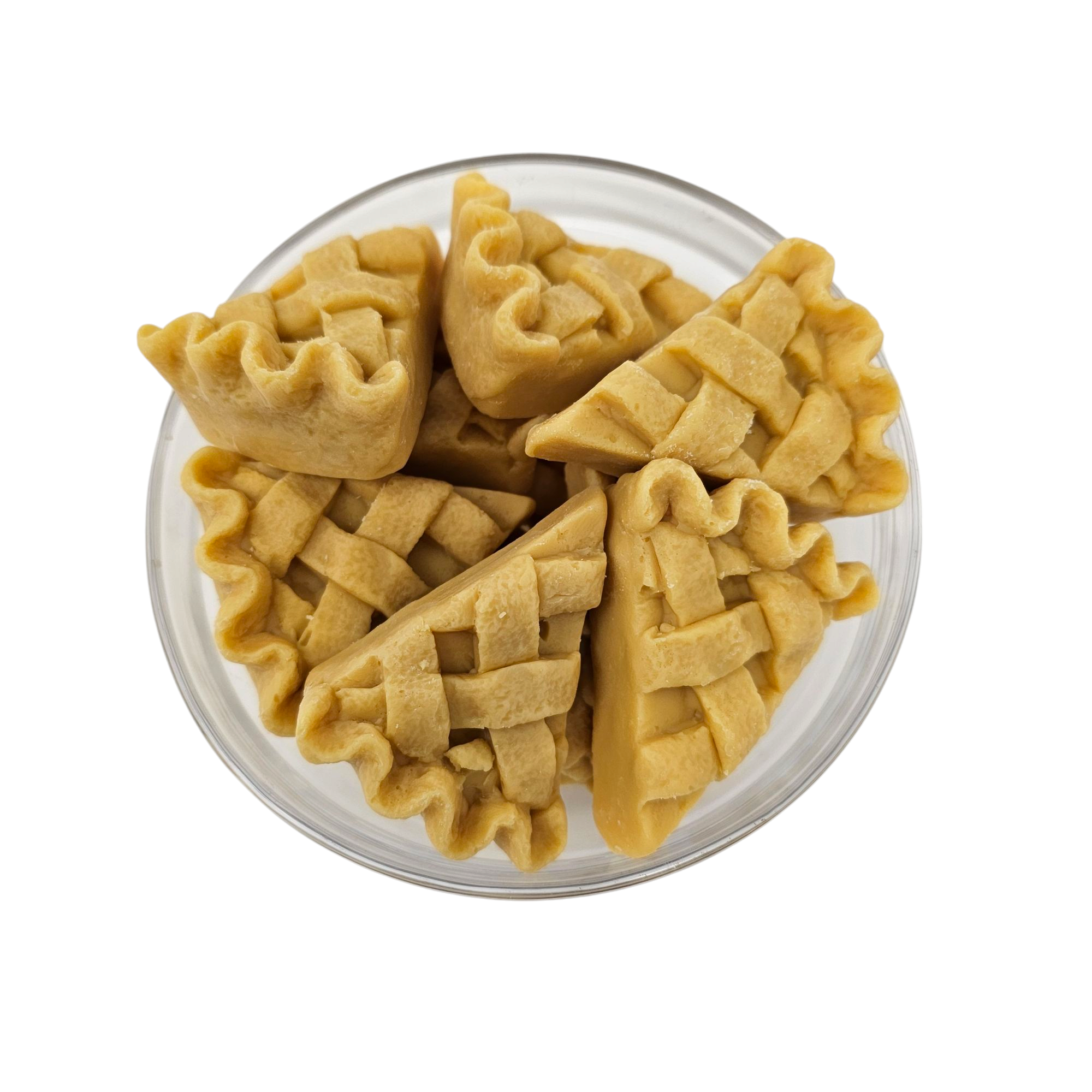 Candlelit Desserts - Wholesale Wax Melt - Wax Melt Bag - Hot Apple Pie Slice Shaped Wax Melts1